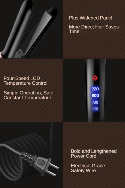 Flat Iron Hair Straightener 2 In 1 Professional Hair Straightener Hair Iron Curling Straightening Irons