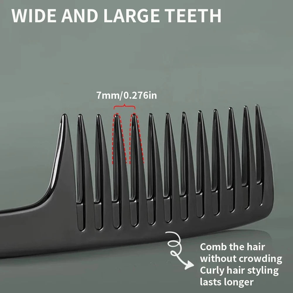 Wide-Tooth Curly Hair Comb for Women Durable Large Size Comb And Wash Hair Styling Tool for Long Hair Household Use Perm Style