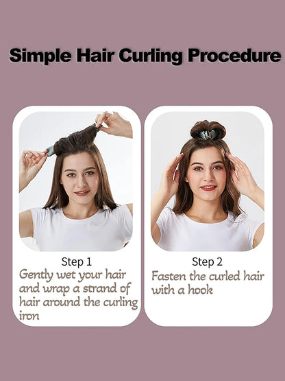 Heatless Hair Curlers Curling Rod Headband No Heat Hair Rollers Lazy Curls with Hook Sleeping Soft Flexi Rod Hair Styling Tools