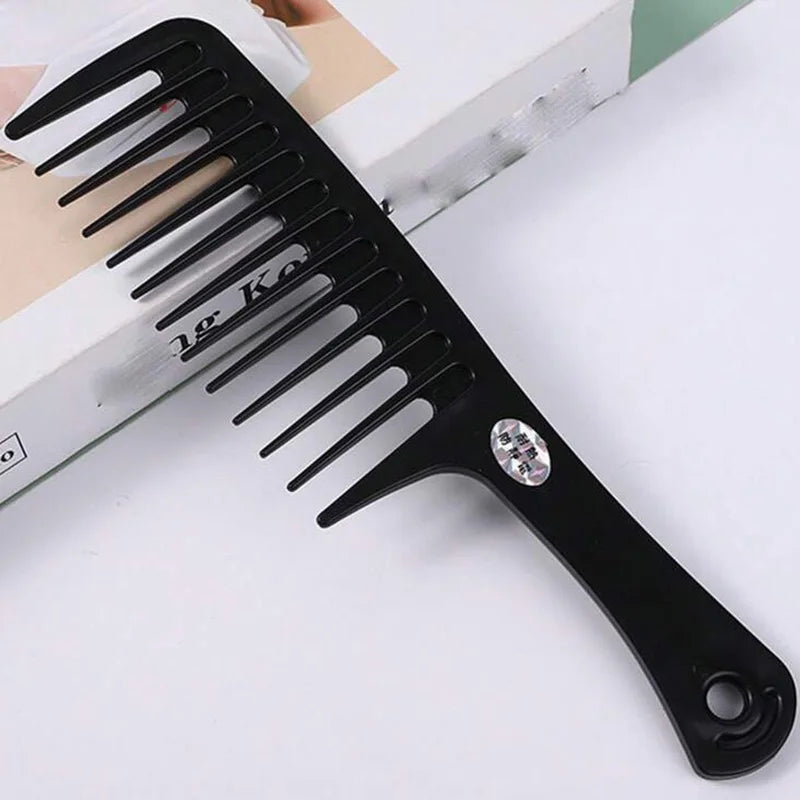Wide-Tooth Curly Hair Comb for Women Durable Large Size Comb And Wash Hair Styling Tool for Long Hair Household Use Perm Style