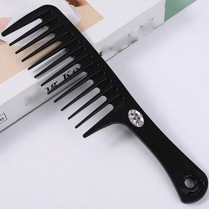 Wide-Tooth Curly Hair Comb for Women Durable Large Size Comb And Wash Hair Styling Tool for Long Hair Household Use Perm Style