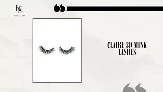 Claire 3D Mink Lashes by@Outfy