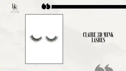 Claire 3D Mink Lashes by@Outfy