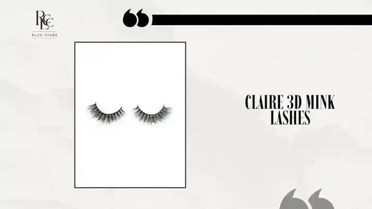 Claire 3D Mink Lashes by@Outfy